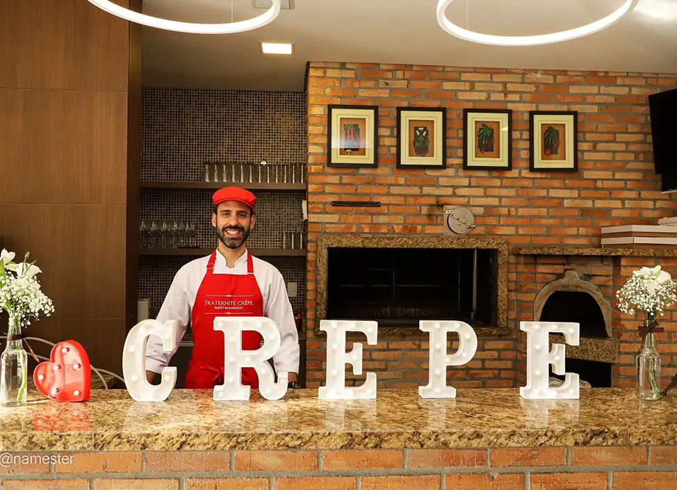 fraternite crepe - estrutura buffet em domicilio
